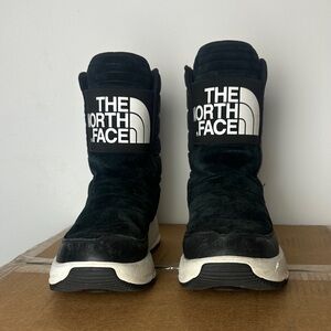 The North Face Black Suede Boots